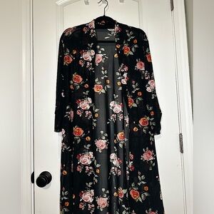 Ember Brand Floral Kimono | Size XL |